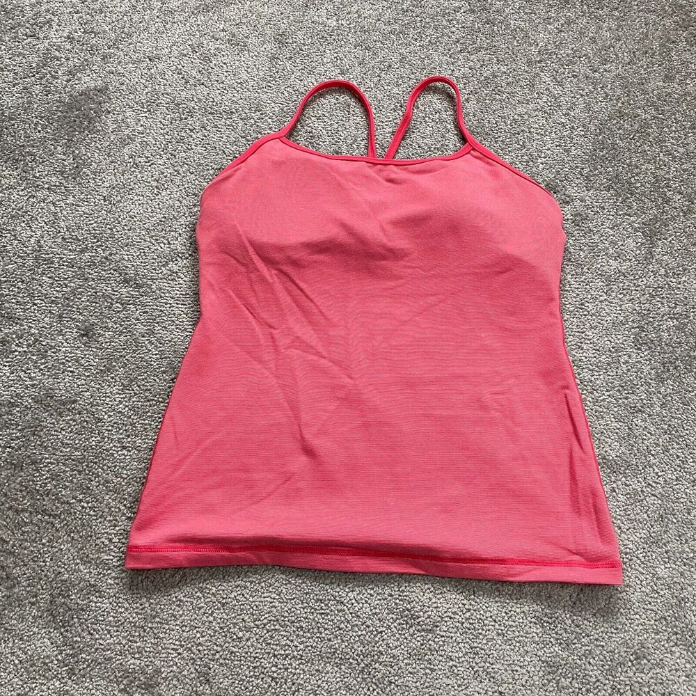 lululemon athletica Pink Strappy Tank Top